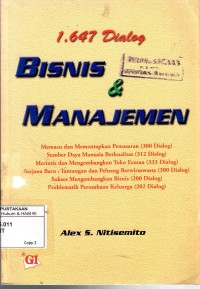 Image of 1.647 DIALOG BISNIS & MANAJEMEN
