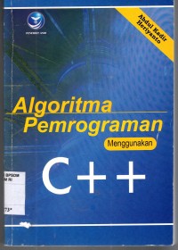 Image of ALGORITMA PEMROGRAMAN MENGGUNAKAN C++