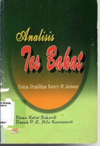 Image of ANALISIS TES BAKAT DALAM PEMILIHAN KARIER & JURUSAN