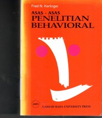 Image of ASAS-ASAS PENELITIAN BEHAVIORAL