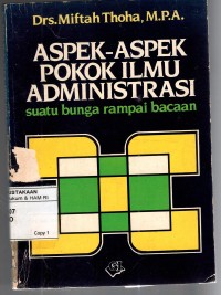 Image of ASPEK-ASPEK POKOK ILMU ADMINISTRASI