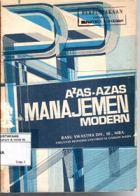 Image of AZAS - AZAS MANAJEMEN MODEREN