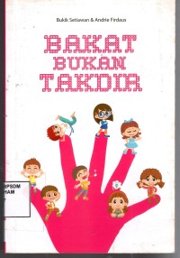 Image of Bakat bukan takdir