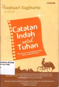 Image of Catatan indah untuk tuhan