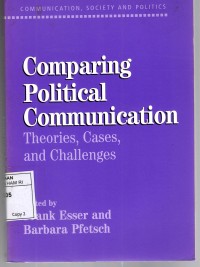 Image of Comparing Political communication : Theoris, cases, and challenges