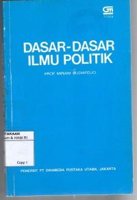 Image of Dasar-dasar ilmu politik