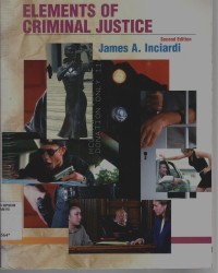 Image of ELEMENT OF CRIMINAL JUSTICE