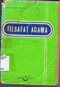 Image of Filsafat agama