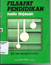Image of FILSAFAT PENDIDIKAN SUATU TINJAUAN