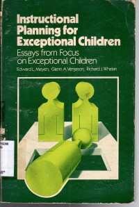Image of Instructional Planning for Exceptional Children