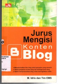Image of JURUS MENGISI KONTEN BLOG
