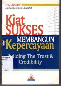 Image of Kiat Sukses Membangun Kepercayaan