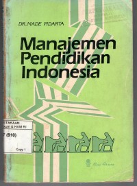 Image of MANAJEMEN PENDIDIKAN INDONESIA