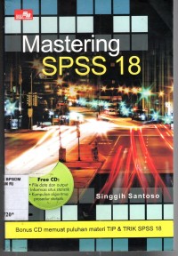 Image of MASTERING SPSS 18