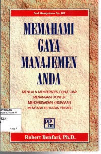 Image of MEMAHAMI GAYA MANAJEMEN ANDA