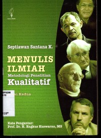 Image of MENULIS ILMIAH METODOLOGI PENELITIAN KUALITATIF