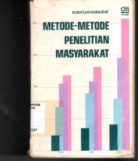 Image of METODE-METODE PENELITIAN MASYARAKAT