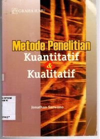 Image of METODE PENELITIAN KUANTITATIF & KUALITATIF