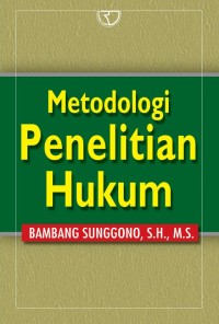 Image of METODOLOGI PENELITIAN HUKUM