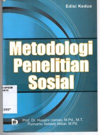 Image of METODOLOGI PENELITIAN SOSIAL