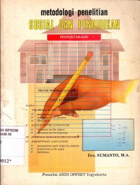 Image of Metodologi penelitian sosial dan pendidikan