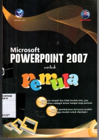 Image of MICROSOFT POWERPOINT 2007 UNTUK PEMULA