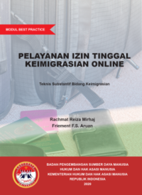 Image of Modul best practice : Pelayanan izin tinggal keimigrasian online