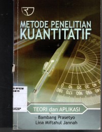 Image of MOTODE PENELITIAN KUANTITATIF:: Teori dan Aplikasi