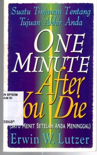 Image of ONE MINUTE AFTER YOU DIE