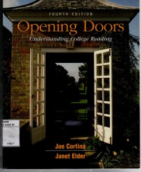 Image of OPENING DOORS: Understanding College Reading