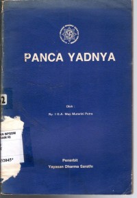 Image of Panca yadnya