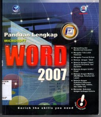 Image of PANDUAN LENGKAP MICROSOFT WORD 2007