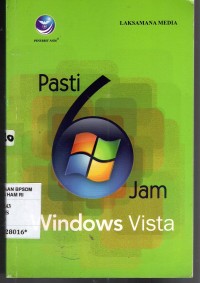 Image of PASTI 6 JAM WINDOWS VISTA