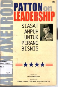 Image of PATTON ON LEADERSHIP : Siasat Ampuh untuk Perang Bisnis