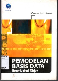 Image of PEMODELAN BASIS DATA ; BERORIENTASI OBJEK