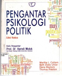 Image of PENGANTAR PSIKOLOGI POLITIK