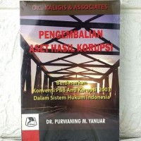Image of Pengembalian Aset Hasil Korupsi