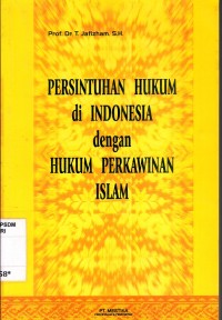 Image of Persintuhan hukum di Indonesia dengan hukum perkawinan islam
