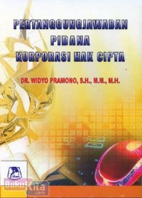 Image of Pertanggungjawaban Pidana Korporasi Hak Cipta
