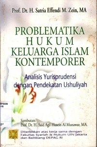 Image of Problematika hukum keluarga islam kontemporer