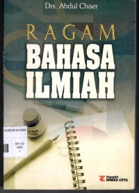 Image of Ragam Bahasa Ilmiah
