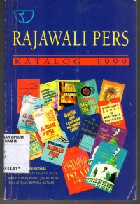 Image of RAJAWALI PERS: Katalog 1999