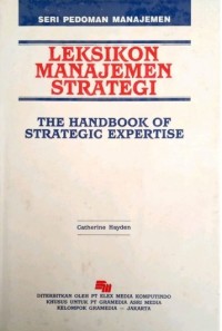Image of Seri Pedoman Manajemen : Leksikon manajemen strategi