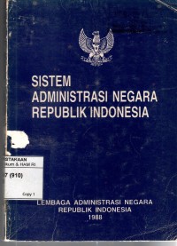 Image of SISTEM ADMINISTRASI NEGARA REPUBLIK INDONESIA
