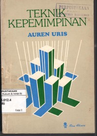 Image of TEKNIK KEPEMIMPINAN