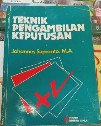 Image of TEKNIK PENGAMBILAN KEPUTUSAN