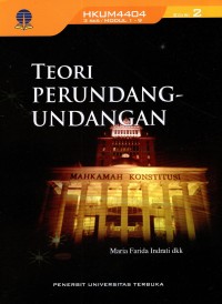 Image of Teori Perundang-undangan