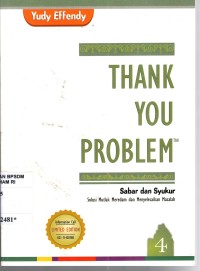 Image of Thank You Problem : Sabar dan Syukur