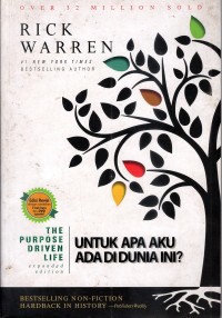 Image of The Purpose Driven Life: Untuk Apa Aku Ada di Dunia Ini?