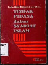 Image of Tindak pidana dalam syariat islam
